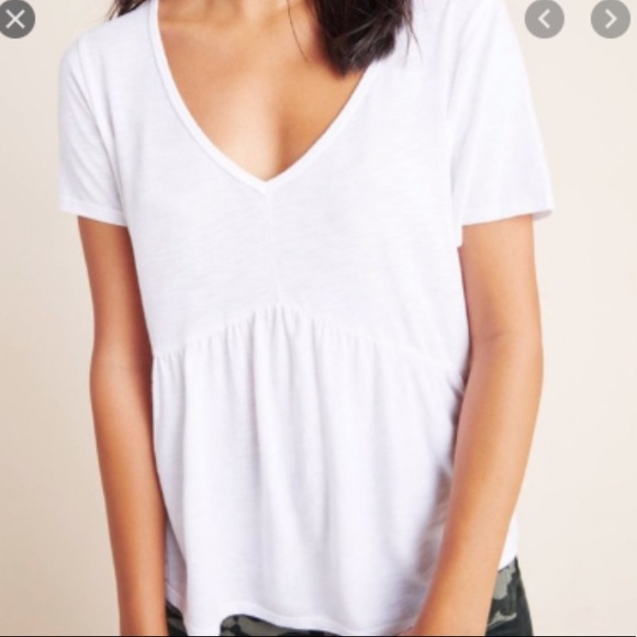 Anthropologie Tops - NWOT Anthro Peplum Tee